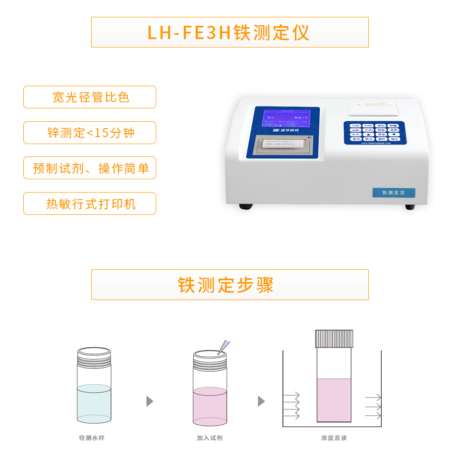 LH-FE3H型铁测定仪