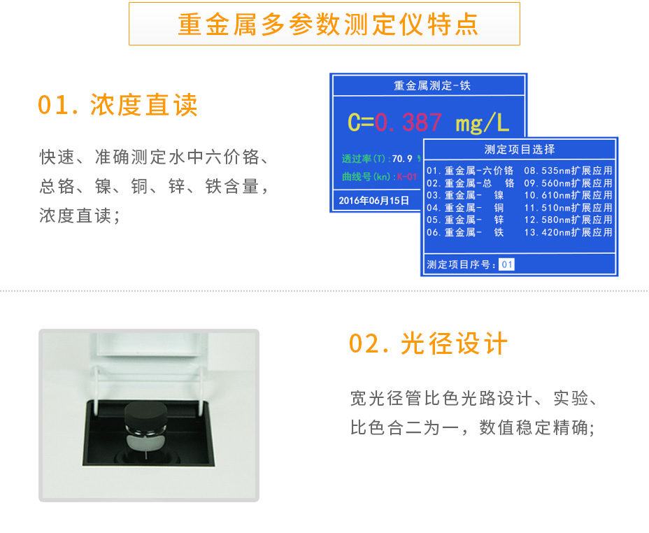 LH-MET100重金属多参数水质测定仪