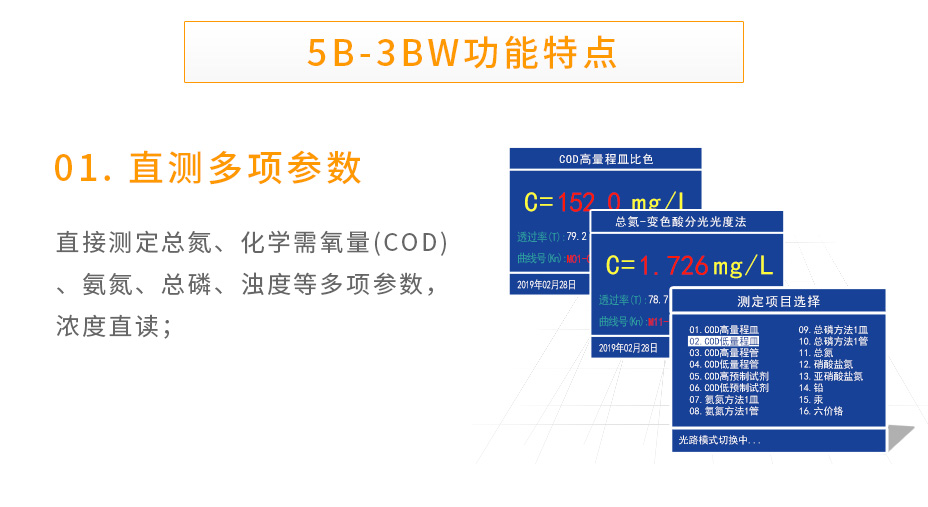 5B-3BW多参数水质测定仪