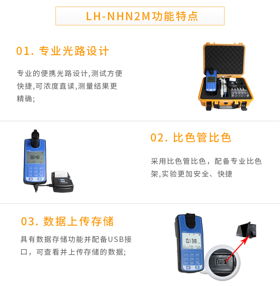 LH-NHN2M便携式氨氮快速测定仪